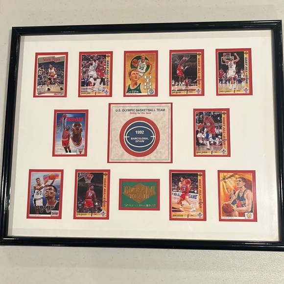 1992 US Olympic Basketball Team Framed Print